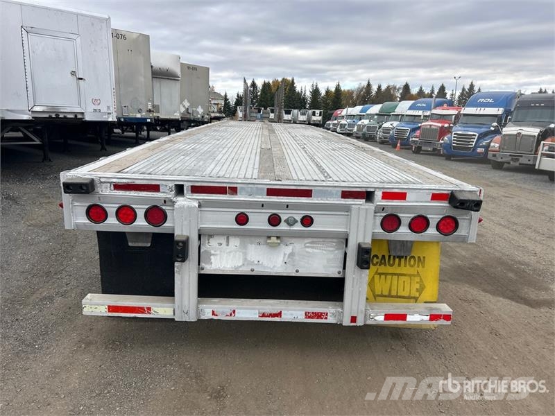 Alutrec 52 ft T/A Flatbed Trailer Prikolice platforme/otvoreni sanduk