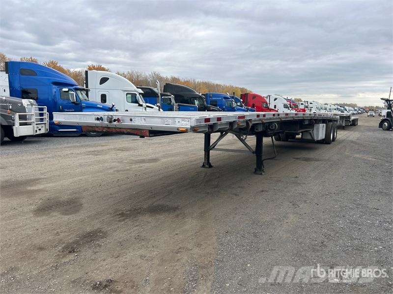 Alutrec 52 ft T/A Flatbed Trailer Prikolice platforme/otvoreni sanduk