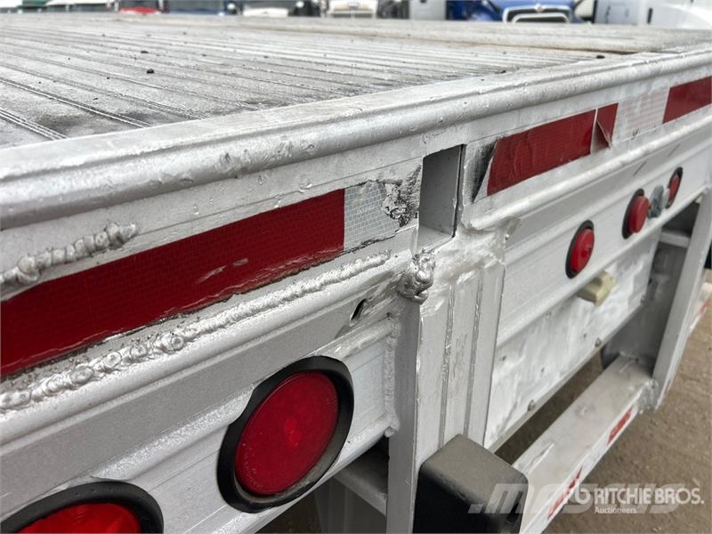 Alutrec 52 ft T/A Flatbed Trailer Prikolice platforme/otvoreni sanduk