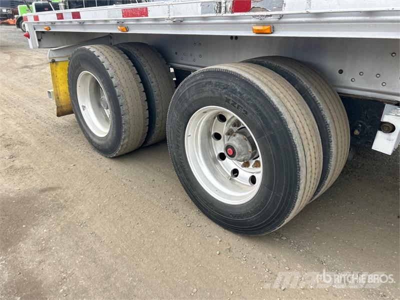 Alutrec 52 ft T/A Flatbed Trailer Prikolice platforme/otvoreni sanduk