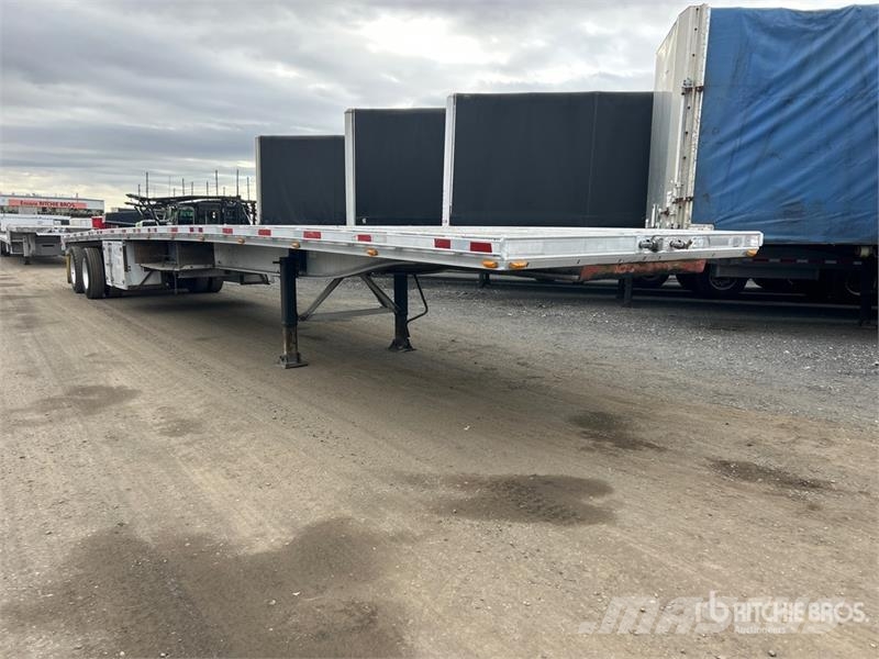 Alutrec 52 ft T/A Flatbed Trailer Prikolice platforme/otvoreni sanduk