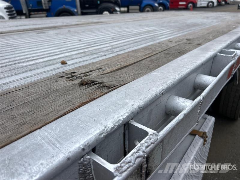 Alutrec 52 ft T/A Flatbed Trailer Prikolice platforme/otvoreni sanduk