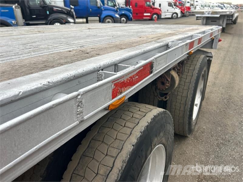 Alutrec 52 ft T/A Flatbed Trailer Prikolice platforme/otvoreni sanduk