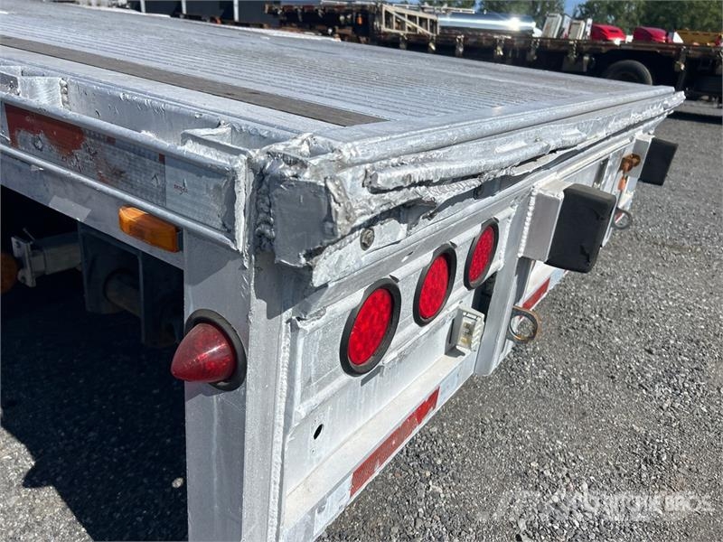 Alutrec 53 ft T/A Step Deck Trailer Mažų aukščių krautuvai