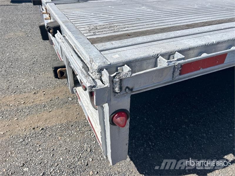 Alutrec 53 ft T/A Step Deck Trailer Mažų aukščių krautuvai
