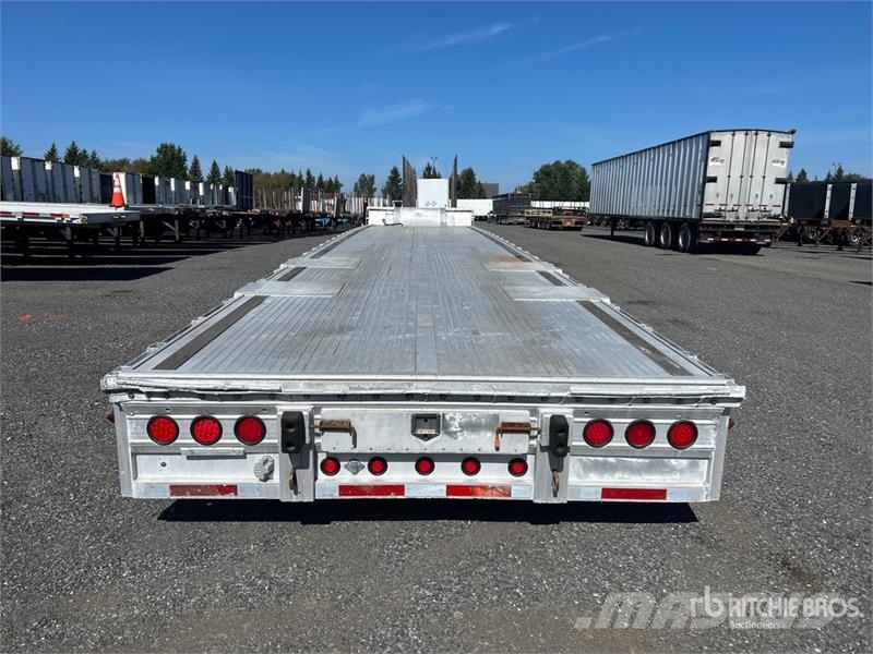Alutrec 53 ft T/A Step Deck Trailer Mažų aukščių krautuvai