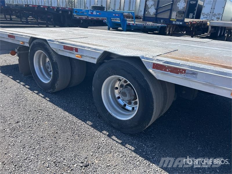 Alutrec 53 ft T/A Step Deck Trailer Mažų aukščių krautuvai