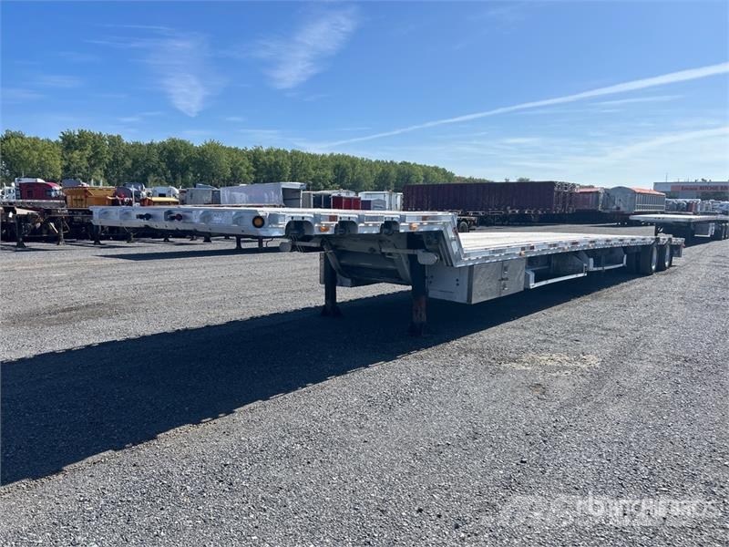 Alutrec 53 ft T/A Step Deck Trailer Mažų aukščių krautuvai