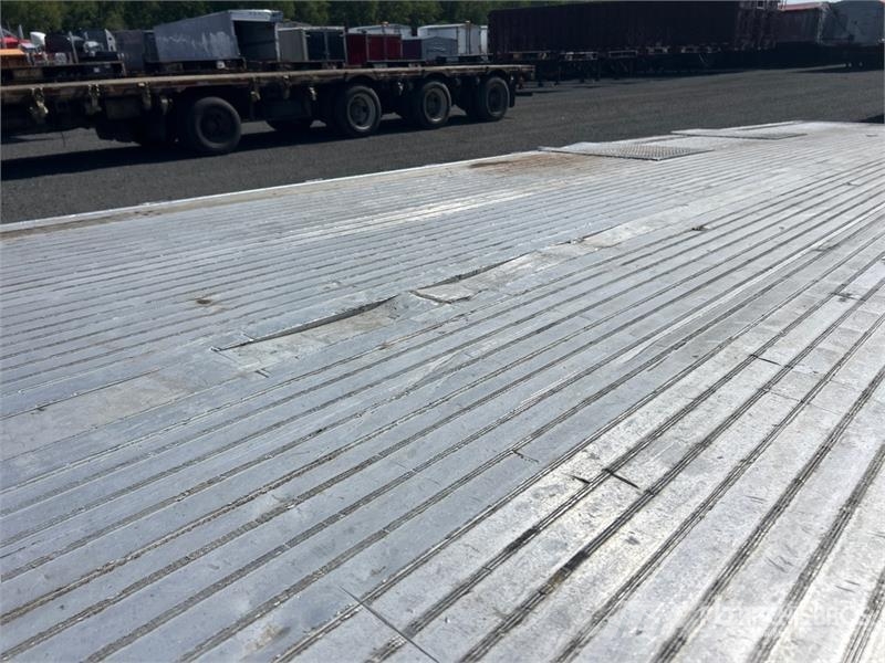 Alutrec 53 ft T/A Step Deck Trailer Mažų aukščių krautuvai