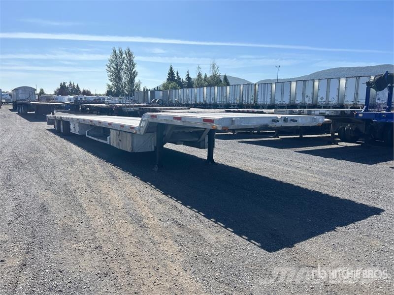 Alutrec 53 ft T/A Step Deck Trailer Mažų aukščių krautuvai