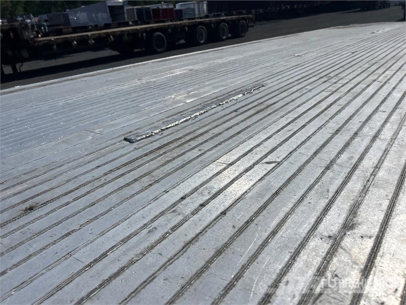 Alutrec 53 ft T/A Step Deck Trailer Mažų aukščių krautuvai