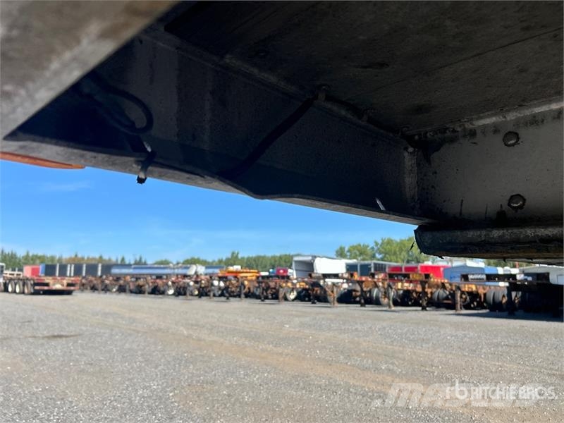 Alutrec 53 ft T/A Step Deck Trailer Mažų aukščių krautuvai