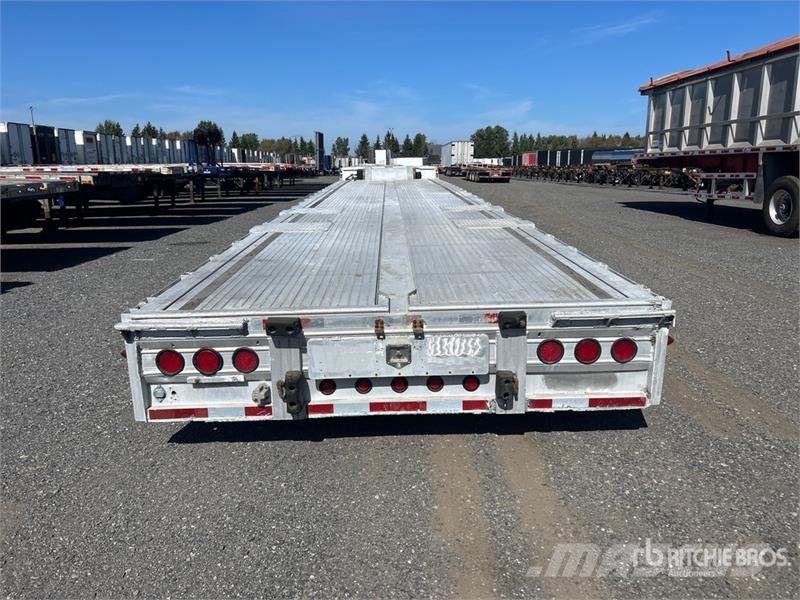 Alutrec 53 ft T/A Step Deck Trailer Mažų aukščių krautuvai