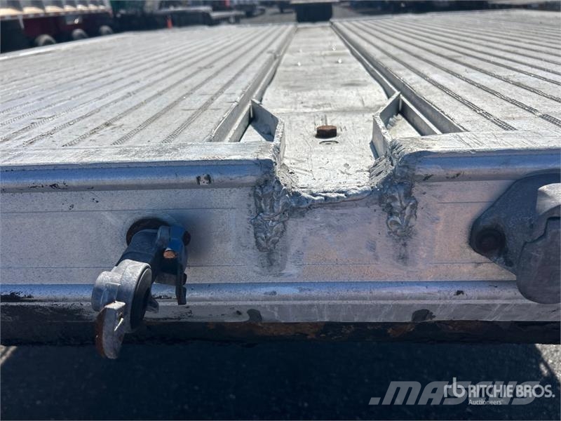 Alutrec 53 ft T/A Step Deck Trailer Mažų aukščių krautuvai