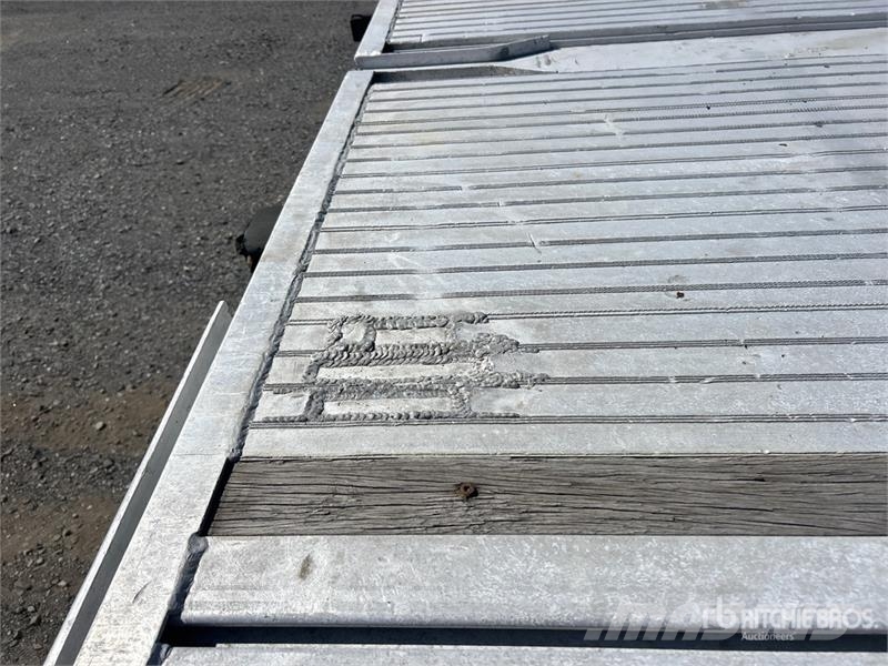 Alutrec 53 ft T/A Step Deck Trailer Mažų aukščių krautuvai