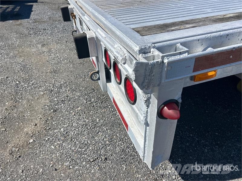 Alutrec 53 ft T/A Step Deck Trailer Mažų aukščių krautuvai