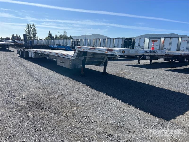 Alutrec 53 ft T/A Step Deck Trailer Mažų aukščių krautuvai
