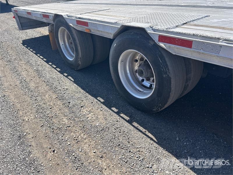 Alutrec 53 ft T/A Step Deck Trailer Mažų aukščių krautuvai
