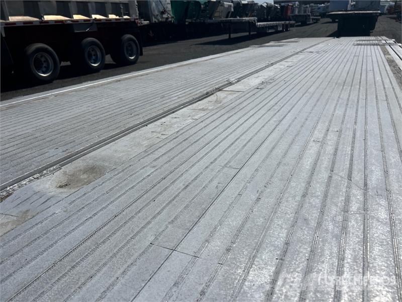 Alutrec 53 ft T/A Step Deck Trailer Mažų aukščių krautuvai