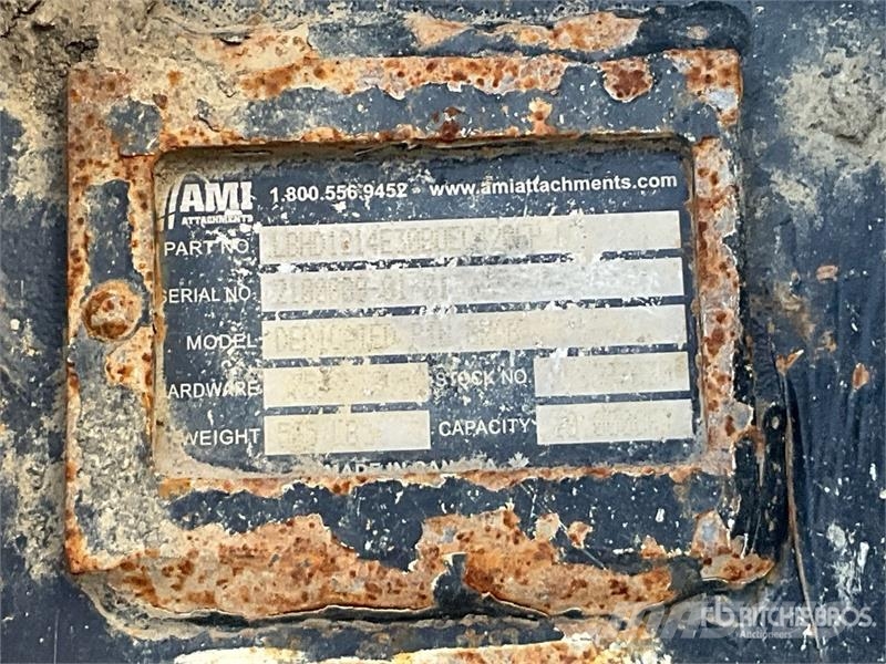 AMI 29 in Q/C Cleanup Excavator Bucket Žlice