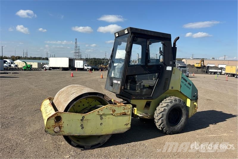 Ammann ASC50 Smooth Drum Compactor Vienvalča grunts veltņi