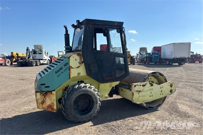 Ammann ASC50 Smooth Drum Compactor Vienvalča grunts veltņi