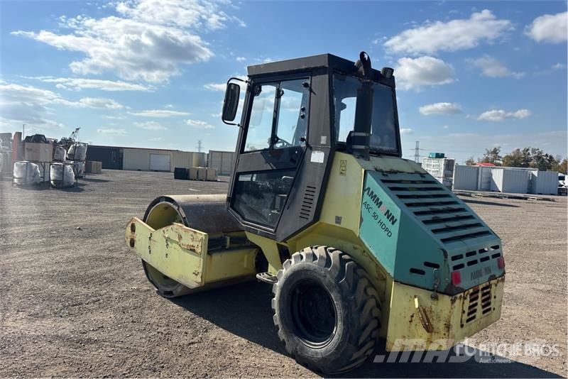 Ammann ASC50 Smooth Drum Compactor Vienvalča grunts veltņi