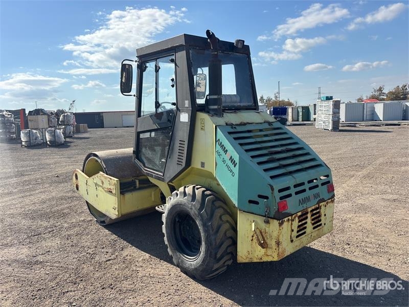 Ammann ASC50 Smooth Drum Compactor Vienvalča grunts veltņi