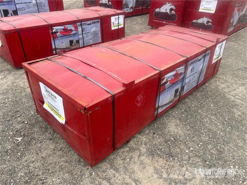 Arctic Shelter 20 ft x 30 ft Peak Double Truss Storage Building ( Edificación de acero
