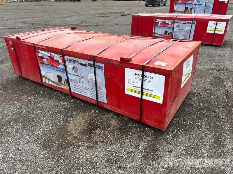 Arctic Shelter 20 ft x 30 ft Double Truss Storage Building (Unuse المباني الإطار الصلب