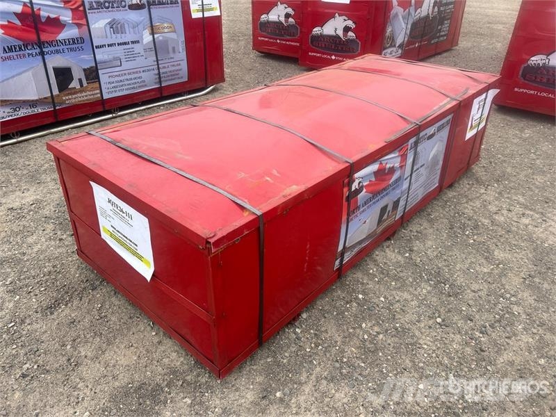 Arctic Shelter 20 ft x 30 ft Peak Double Truss Storage Building ( Edificación de acero