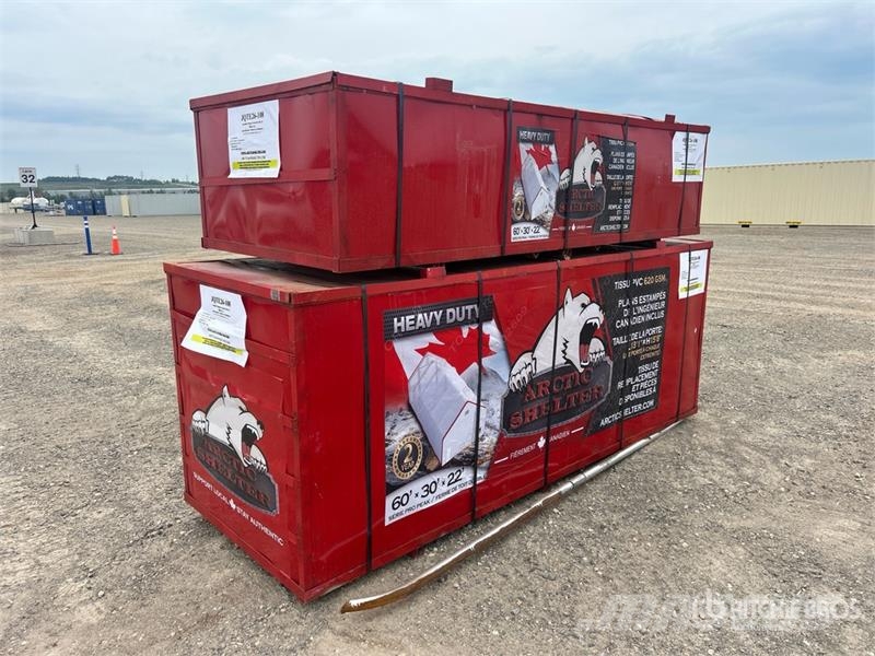 Arctic Shelter 30 ft x 60 ft Peak Double Truss Storage Building ( Edificación de acero