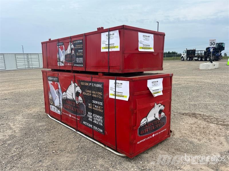 Arctic Shelter 30 ft x 60 ft Peak Double Truss Storage Building ( Edificación de acero