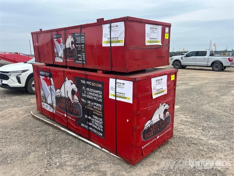 Arctic Shelter 30 ft x 60 ft Peak Double Truss Storage Building ( Edificación de acero