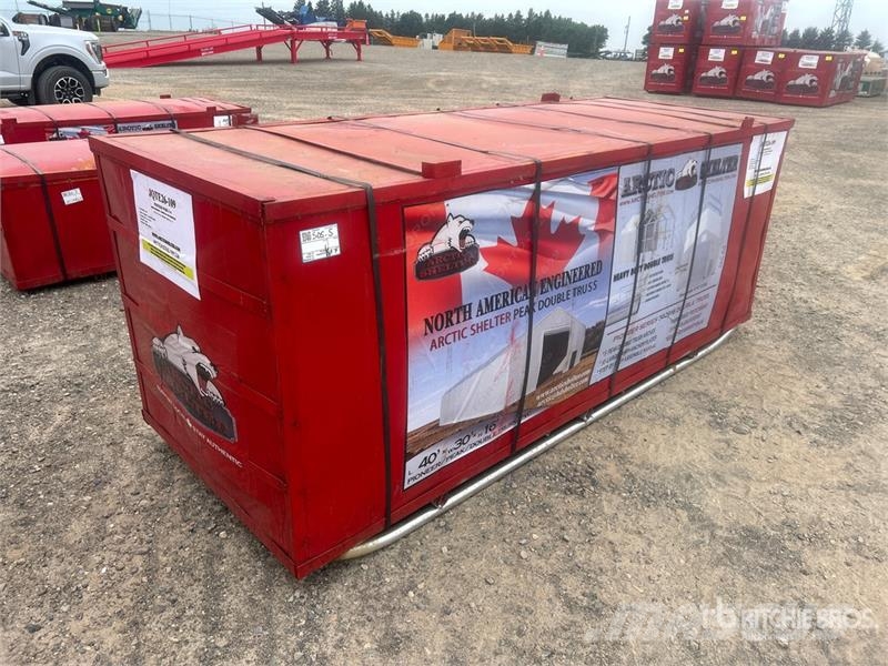 Arctic Shelter 30 ft x 40 ft Peak Double Truss Storage Building ( Edificación de acero