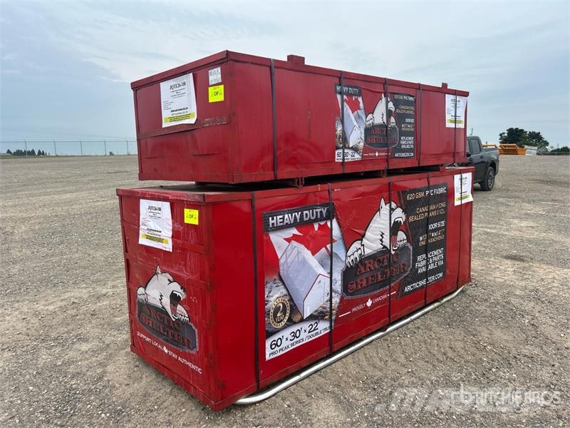 Arctic Shelter 30 ft x 60 ft Peak Double Truss Storage Building ( Edificación de acero