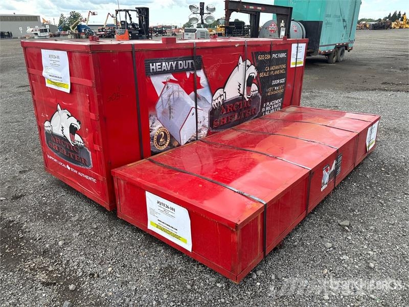 Arctic Shelter 30 ft x 40 ft Double Truss Storage Building (Unuse المباني الإطار الصلب