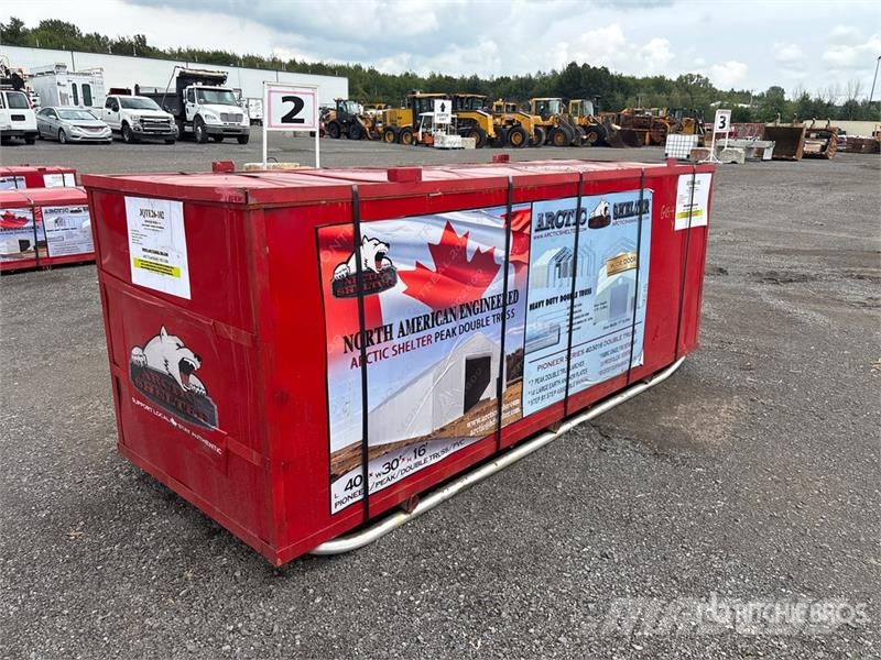Arctic Shelter 30 ft x 40 ft Double Truss Storage Building (Unuse المباني الإطار الصلب