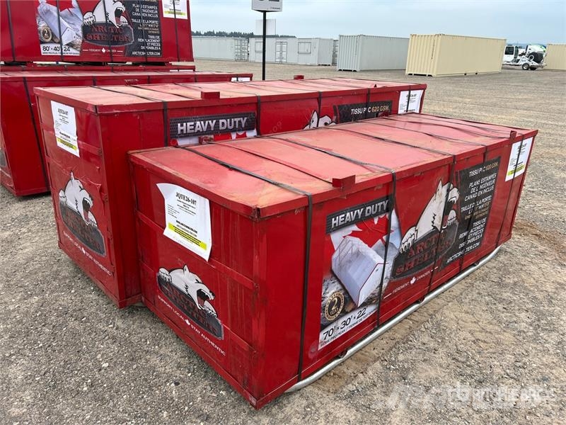 Arctic Shelter 30 ft x 70 ft Peak Double Truss Storage Building ( Edificación de acero