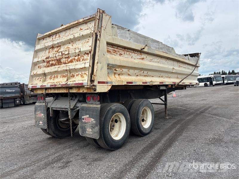 Arnes 24 ft T/A End Dump Trailer Ανατρεπόμενες ρυμούλκες
