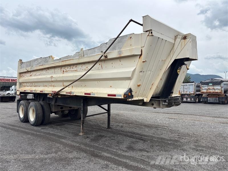 Arnes 24 ft T/A End Dump Trailer Ανατρεπόμενες ρυμούλκες