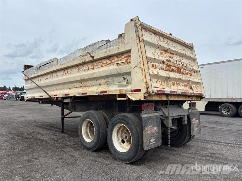 Arnes 24 ft T/A End Dump Trailer Ανατρεπόμενες ρυμούλκες