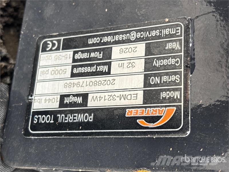 Arteer EDM-3214W 32 in Excavator Drum Mulcher - Fits 3 - Ostale komponente za građevinarstvo