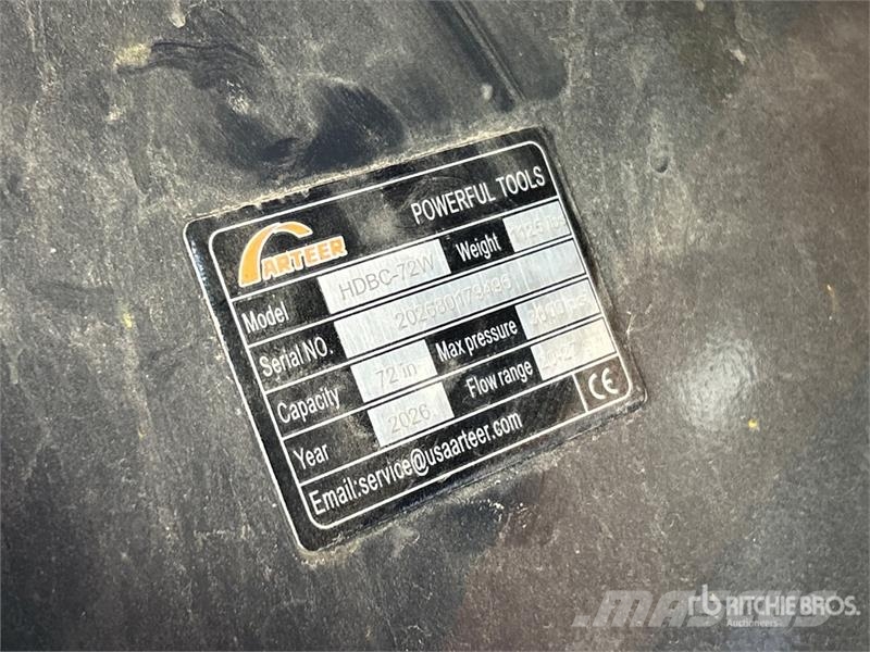 Arteer HDBC-72W 72 in Skid Steer Brush Cutter (Unused) Montuojamos ir prikabinamos šienapjovės