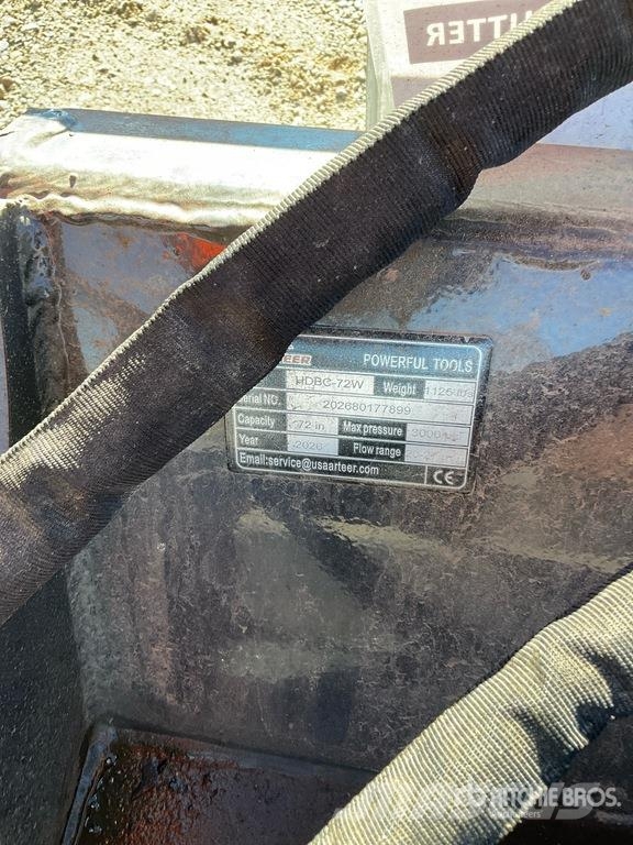 Arteer HDBC-72W 72 in Skid Steer Brush Cutter (Unused) Mounted and trailed mowers