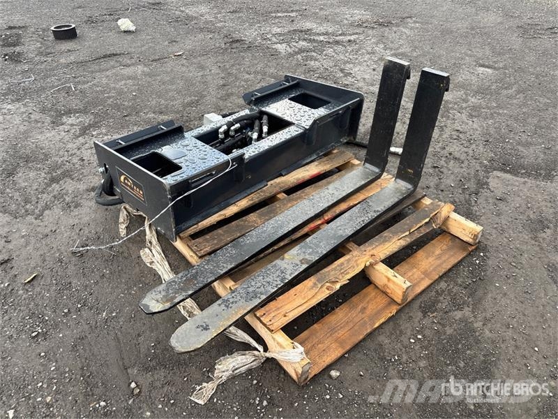 Arteer HPF-48L 48 in Hydraulic Skid Steer Forks (Unused) شوكات