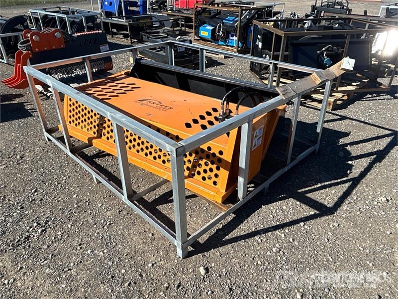 Arteer LRR-74W 74 In Skid Steer Landscape Rake (Unused) Rakes and tedders