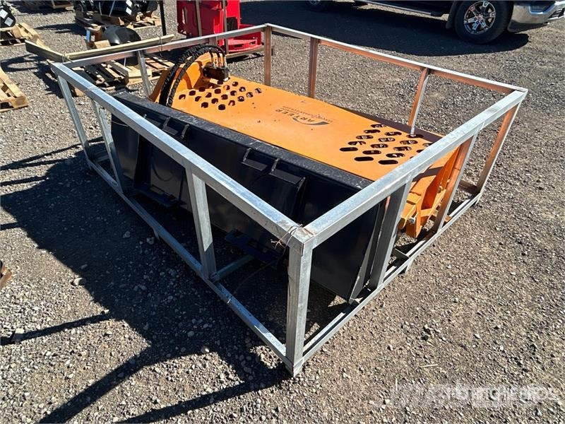 Arteer LRR-74W 74 In Skid Steer Landscape Rake (Unused) Rakes and tedders