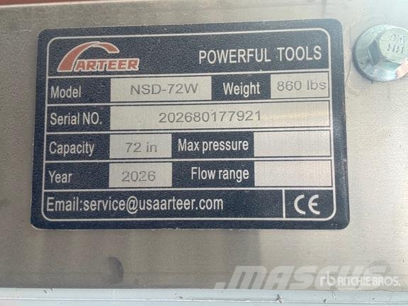 Arteer NSD-72W 72 in 3-Point & Skid Steer Seeder (Unused) Sejalnice