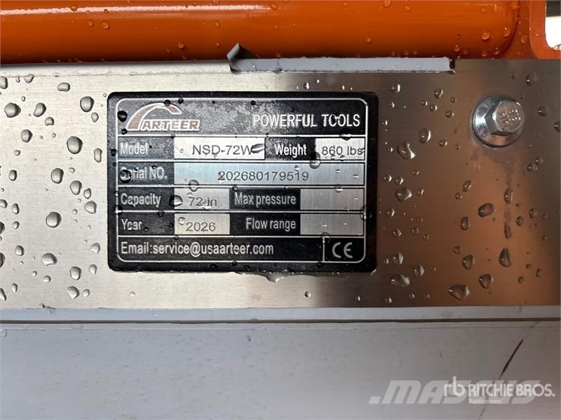 Arteer NSD-72W 72 in 3-Point & Skid Steer Seeder (Unused) Σπορείς